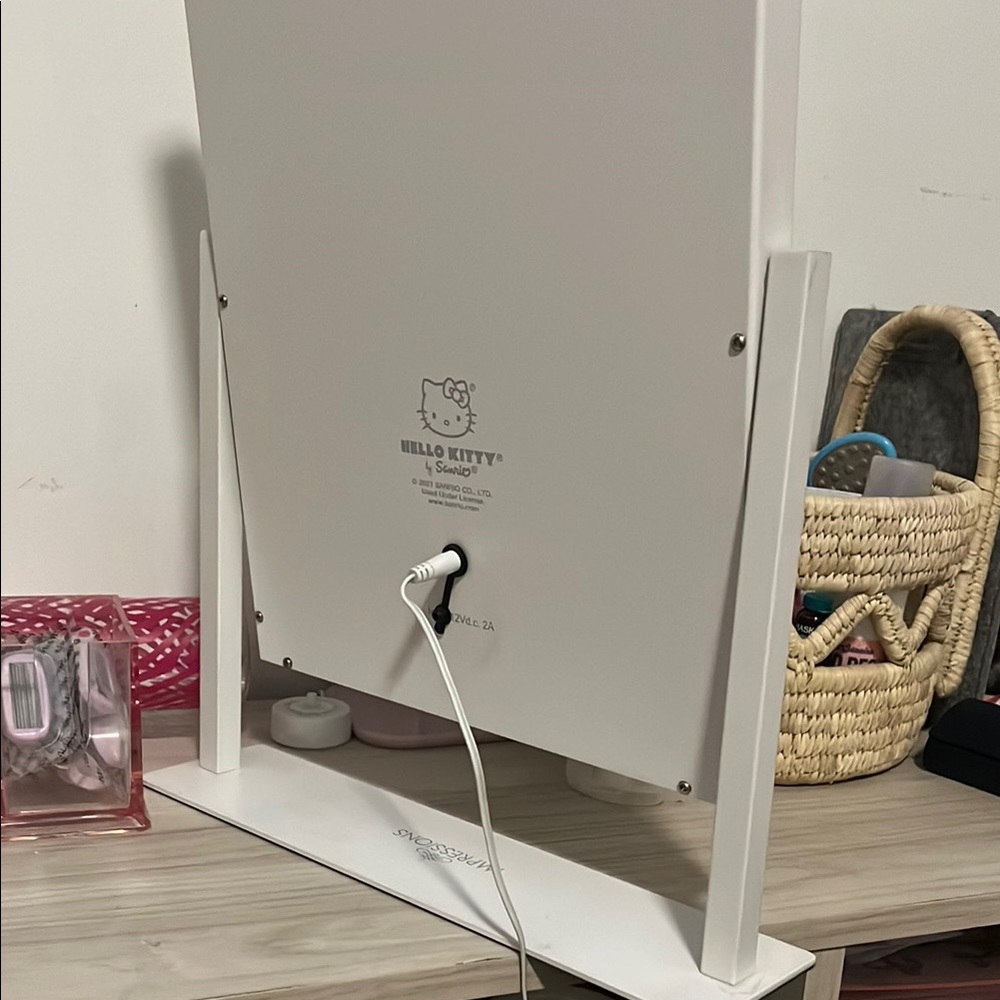 Hello Kitty Lighted Vanity Mirror Impressions Van… - image 2